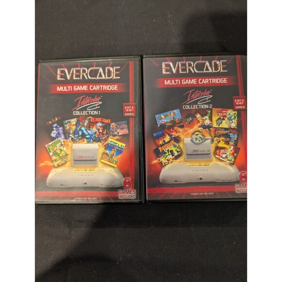 Evercade Interplay Legacy 2-Pack – Collection 1 & 2 – Complete Mint Set - Picture 1 of 3
